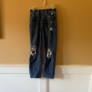 Hollister Vintage High-Rise Blue Jeans